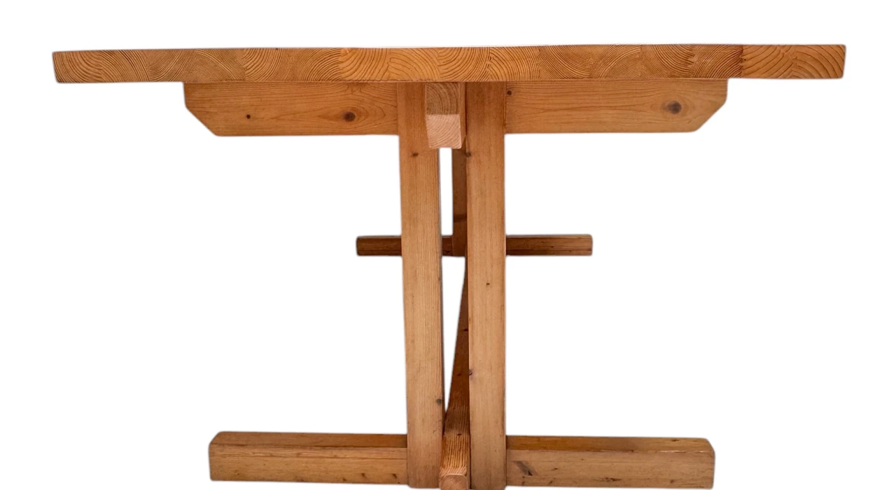 Mid-Century Modern Large Dining Room Table, 1970s